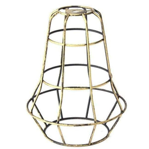 Planet Gates Green B Smuxi Retro Vintage Industrial Lamp Covers Pendant Trouble Light Bulb Guard Wire Cage Ceiling Hanging Bars Cafe Lamp Shade