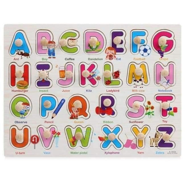 Planet Gates Green Baby Kid Early educational toys baby hand grasp wooden puzzle toy alphabet and digit learning education child wood jigsaw toy