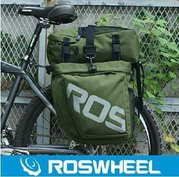 Planet Gates Bicycle Carrier Bag Rear Rack Trunk 37L Bike Luggage Back Seat Pannier 2 Colors 3 Bags Cycling Saddle Storage 14892