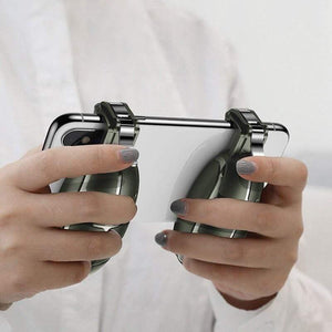 Baseus Gamepad For PUBG IOS Android Joystick Joypad L1 R1 Mobile Phone Game Pad Shooter Controller Trigger Fire Button Handle