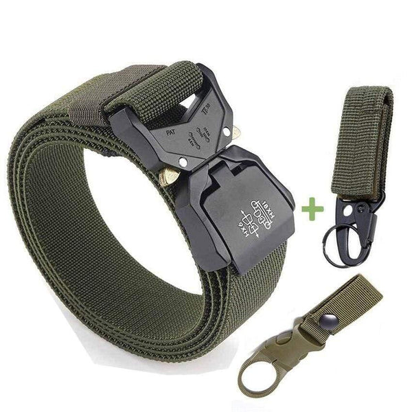 Jeans Belt For Men Aluminum Alloy Pluggable Buckle Training Tactical Belts Comfortable High Quality Male Belt Hunting