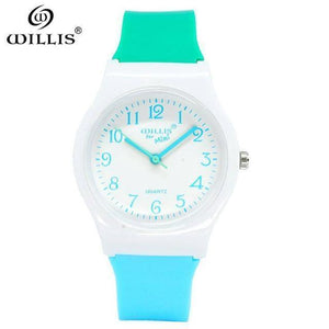 Planet Gates green blue Sports Children Watches Kids Silicone Quartz Cute Watch For Boy Girl waterproof Swimming Wristwatch