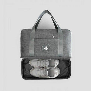 Planet Gates green blue Waterproof Travel Storage Bag Fashion Traveling Shoulder Bag Big Capacity Travel Bag Organizer Dry and Wet Separation Shoe Pouch