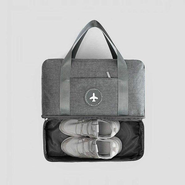 Planet Gates green blue Waterproof Travel Storage Bag Fashion Traveling Shoulder Bag Big Capacity Travel Bag Organizer Dry and Wet Separation Shoe Pouch