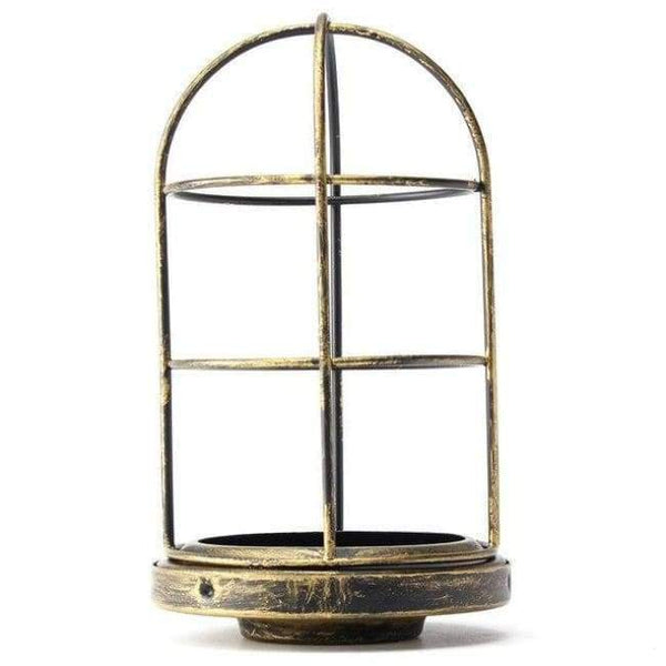 Planet Gates Green C Smuxi Retro Vintage Industrial Lamp Covers Pendant Trouble Light Bulb Guard Wire Cage Ceiling Hanging Bars Cafe Lamp Shade