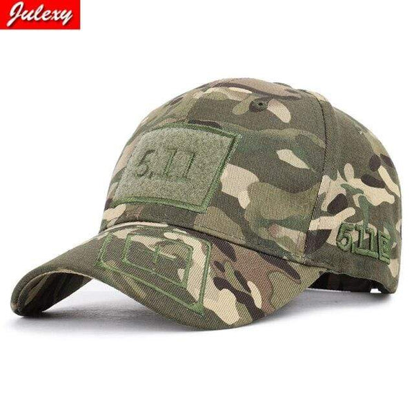 Planet Gates green camouflage / One Size Men And Women Personality 511 Baseball Cap Army Green Camouflage Outdoor Tactical Jungle Hat 5.11 Magic Sticker Military Cap