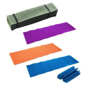 Planet Gates Green Camping Mat Ultralight Foam Picnic Mat Folding Egg Slot Beach Mat Tent Sleeping Pad Moistureproof Camping Mattress