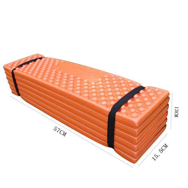Planet Gates Green Camping Mat Ultralight Foam Picnic Mat Folding Egg Slot Beach Mat Tent Sleeping Pad Moistureproof Camping Mattress
