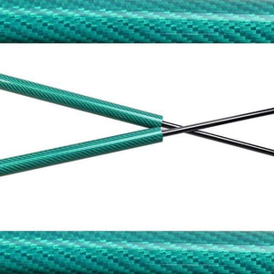 Planet Gates green carbon fiber Citroen C2 2003-2009 Front Hood modify Gas Spring Carbon Fiber Lift Supports Struts Rod Shocks