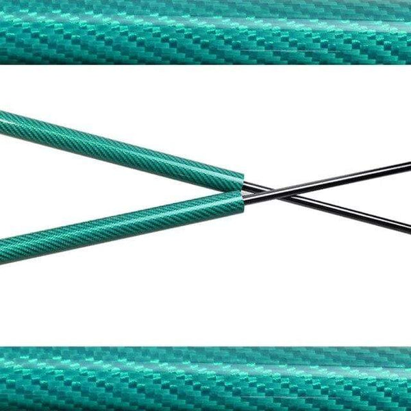 Planet Gates green carbon fiber Citroen C2 2003-2009 Front Hood modify Gas Spring Carbon Fiber Lift Supports Struts Rod Shocks