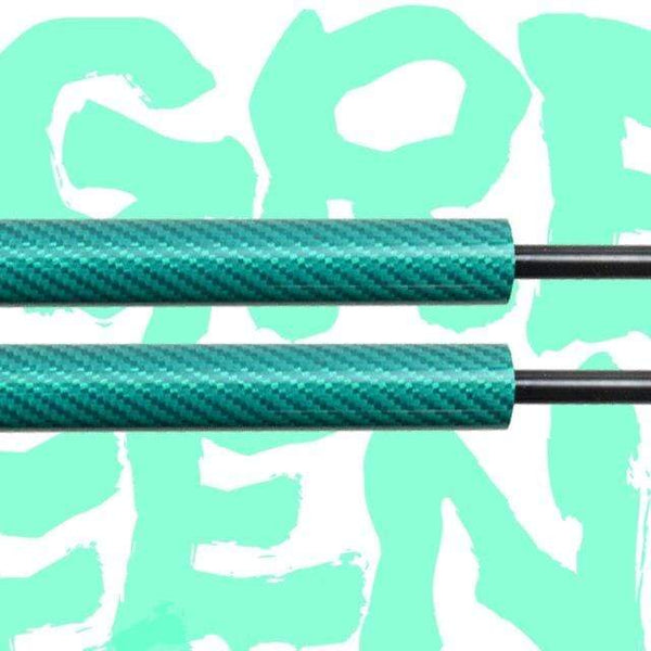 Planet Gates GREEN CARBON FIBER / Russian Federation Alfa Romeo MiTo 2008-2018 Front Bonnet Hood Modify Gas Struts Carbon Fiber Spring Damper Lift Support Absorber
