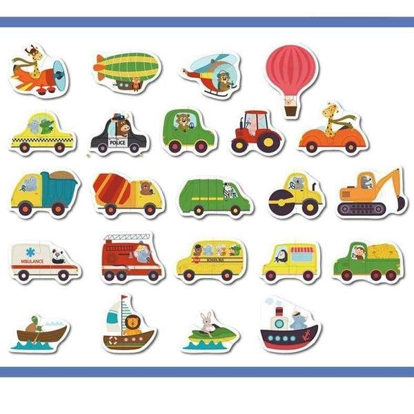 Planet Gates Green Children Large Matching Puzzle Games Early Learning Card My First Jigsaw Puzzle Toys for Children Kids Educational Toys Gift Boy