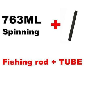 Planet Gates Green / China 703 L & 763 ML Fast Action Spinning & Baitcasting Fishing rod 3 Sections Free Shipping