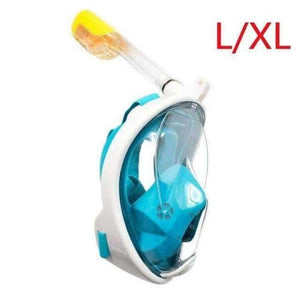 Planet Gates Green / China Full Face Diving Mask Detachable Dry Summer Snorkeling Diving Mask Swimming Training Scuba Anti-fog Under Water Snokel