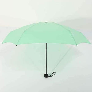 Planet Gates Green / China Pocket Umbrella Women UV Small Umbrellas 180g Rain Women Waterproof Men Sun Parasol Convenient Girls Travel Parapluie Kid