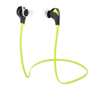 Planet Gates Green / China TOMKAS Bluetooth 4.0 Sport Earphone Wireless Headset Stereo Mic Music Hands Free In-ear Bluetooth Earphone  For iPhone 6 7 Phone
