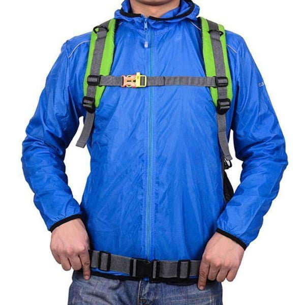 Planet Gates Green Color / 30 - 40L Camping Backpack Travel Sports Bag Large Capacity Men Rucksack Hiking Climbing Backpacks Athletic Computer Bags