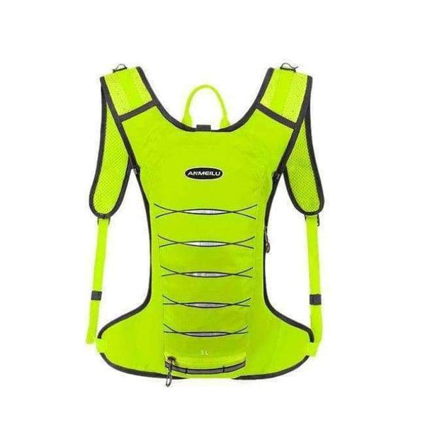 Planet Gates Green Color 3L Sport Running Bag Women Men Waterproof Hiking Cycling Camping Backpack Jogging Belt Waist Vest Pack Gym Accessories