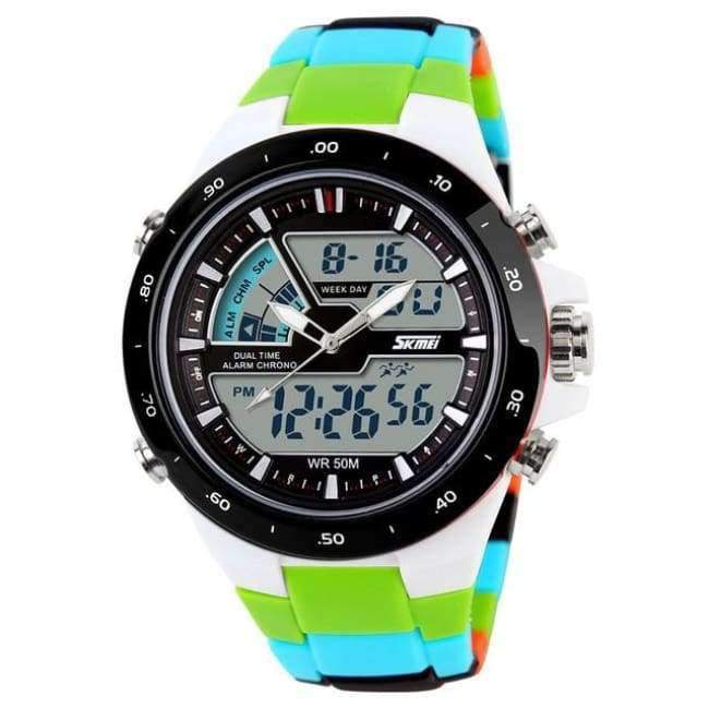 Planet Gates SKMEI Sports Watches Men Fashion Casual Digital Quartz Wristwatches Alarm 30M Waterproof Military Chrono Relogio Masculino 1016