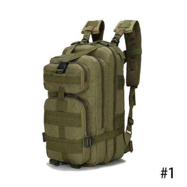 Planet Gates Green Color Outdoor Backpack Military Tactical Wear-resisting Travel Camping Hiking Practical Pack Camouflage Airsoft Hunting Bag JC