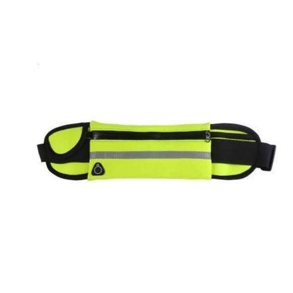 Planet Gates Green Color Outdoor Running Waist Bag Waterproof Mobile Phone Holder Jogging Belt Belly Bag Women Gym Fitness Bag Lady Sport Accessories