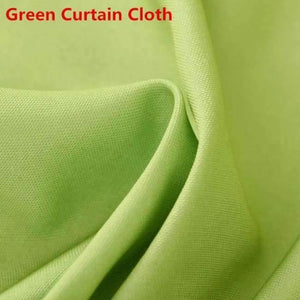 Planet Gates Green Curtain Cloth / W100CM X H180CM / Hook Curtains Gradient Print Voile Curtain Modern Window Living Room Tulle Curtains Drapes Gray Fabric Cortinas T&185 #30