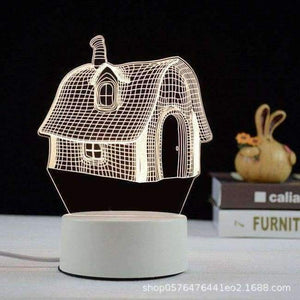 Planet Gates Green / EU Plug Creative decorative night light 3d new led table lamp Fashion styling gift night light