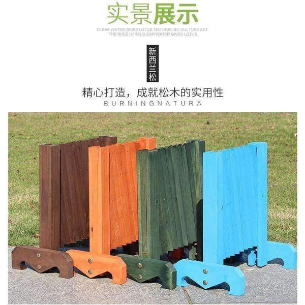 Planet Gates Green Expanding Wooden Garden Wall Fence Panel Plant Climb Trellis partition Decorative Garden Fence for Home Yard Garden Decoration