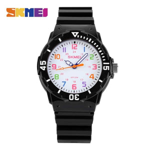 Planet Gates Green Fashion Casual Children Watches 50M Waterproof Quartz Wristwatches Jelly Kids Clock  Students Watch