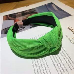 Fashion Neon Color Cloth Women Hairbands Bow-knot Girl's Headbands Lady's Headwear Hair Accessories