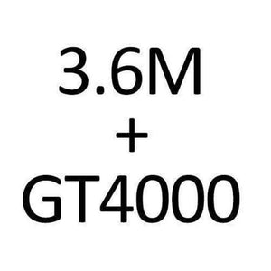 Planet Gates Green Fishing Reel Rod Combo Set 1.8-3.6M Carbon Telescopic Fishing Rod with 11BB 4000 Series Spinning Reel Vara De Pesca