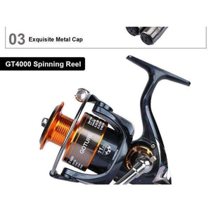 Planet Gates Green Fishing Reel Rod Combo Set 1.8-3.6M Carbon Telescopic Fishing Rod with 11BB 4000 Series Spinning Reel Vara De Pesca