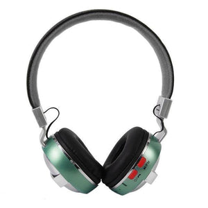 Planet Gates Green Foldable Bluetooth V4.1 Headphone Stereo Headset Microphone Noise Canceling Wireless Headset For Tablet Mobile Phone