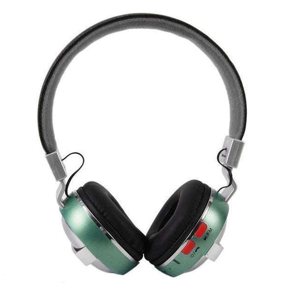 Planet Gates Green Foldable Bluetooth V4.1 Headphone Stereo Headset Microphone Noise Canceling Wireless Headset For Tablet Mobile Phone