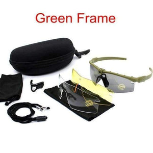 Planet Gates Green Frame Protection Military Sunglasses Shooting Hunting Camping Outdoor Sunglasses Tactical Glasses Outdoor Sport Goggles Glasses