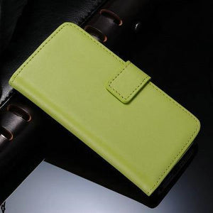 Planet Gates green Genuine Leather Case for iPhone 5 5S SE Flip Wallet TOMKAS Stand Design with Card Slot Phone Case For iPhone 5S Cases Coque