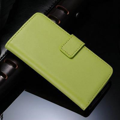 Planet Gates green Genuine Leather Case for iPhone 5 5S SE Flip Wallet TOMKAS Stand Design with Card Slot Phone Case For iPhone 5S Cases Coque
