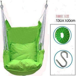 Planet Gates Green Good selling outdoor hammock  Kids children Adult swing Chair indoor swinging single chair furniture