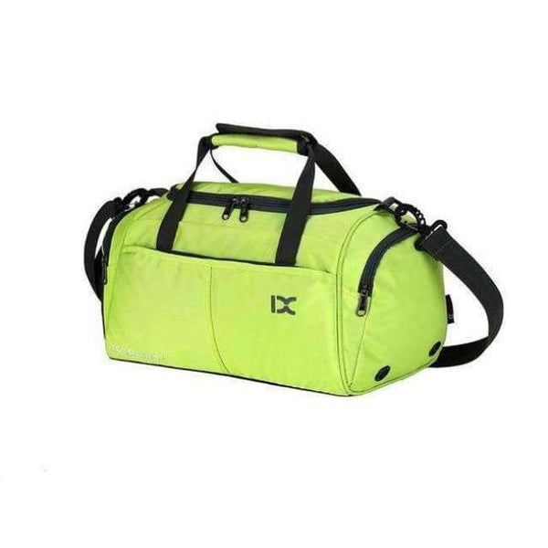 Planet Gates green Gym Bags Fitness Travel Outdoor Sports Bag Handbags Shoulder Dry Wet shoes For Women Men Sac De Sport Duffel  XA77WA