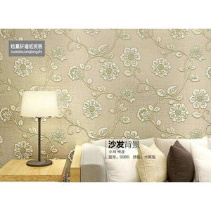 Planet Gates Green High quality 0.53m*10m Modern Luxury 3d wallpaper roll mural papel de parede flocking for striped wall paper 5 color