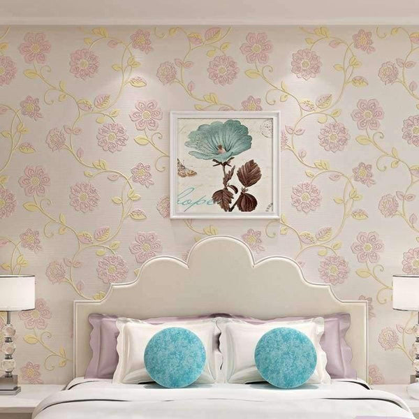 Planet Gates Green High quality 0.53m*10m Modern Luxury 3d wallpaper roll mural papel de parede flocking for striped wall paper 5 color