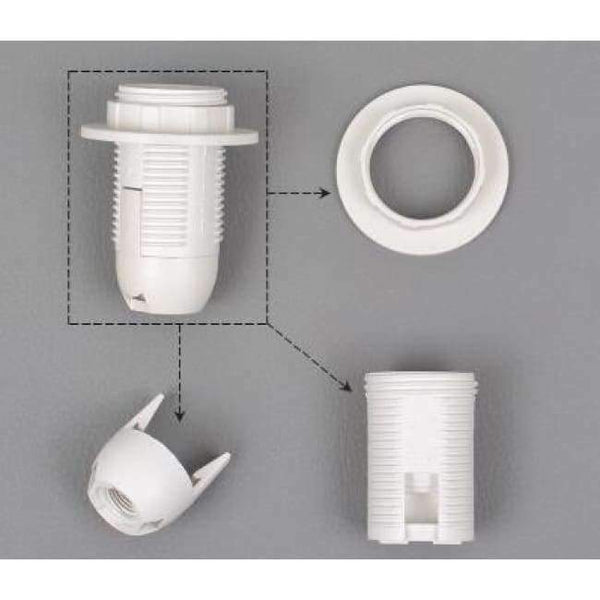 Planet Gates Green IWHD DIY Fitting E27 Lamp Bulb Holder E14 Black White 110v-220v Lighting Accessory Fitting E27 Socket Base Portalmapara
