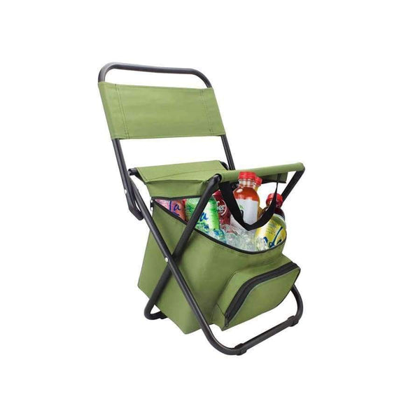 Planet Gates green Jeebel Foldable Fishing Chair Portable Zipper Bag Rest High Quality  Oxford Cloth Folding Beach Picnic Tourist Outdoor Furniture