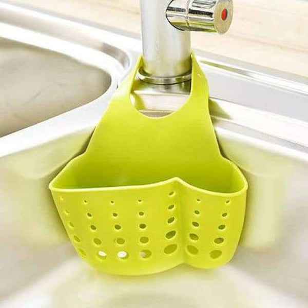 Planet Gates Green Kitchen Sponge Holder Draining Rack Sink Sponge Holder Storage Shelf Sink Holder Drain Basket