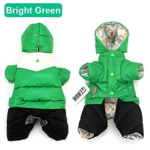 Planet Gates Green / L-14 Winter Dog Clothes Newest Overalls For Small Medium Dogs Thicken Down Jackets Keep Warm Pet Dog Coat For Chihuahua