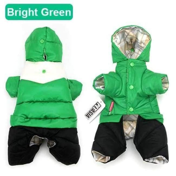 Planet Gates Green / L-14 Winter Dog Clothes Newest Overalls For Small Medium Dogs Thicken Down Jackets Keep Warm Pet Dog Coat For Chihuahua