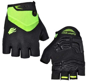 Planet Gates green / L / China Cycling Gloves for Men Women GEL Sport Mountain Bike Bicycle Gloves Breathable Off Road Half Finger MTB Gloves Mittens