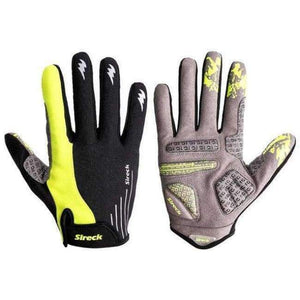 Planet Gates Green / L Cycling Gloves Long Finger Mountain Road Bike Gloves Padded Anti-shock Sport Bicycle Gloves Accessories Guantes Ciclismo