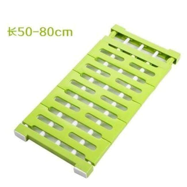 Planet Gates green L hot Wardrobe partition storage rack cabinets holder organizers nail free telescopic spacer frame Clothes rack kitchen shelf