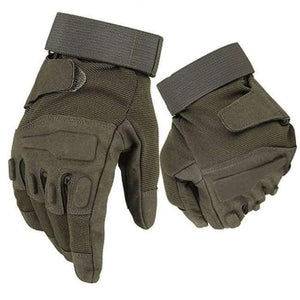 Planet Gates Green / L Tactical Gloves Military Armed Paintball Airsoft Shooting Army Motorcycel Bicycle Combat Work Full Finger Gloves for Men Women